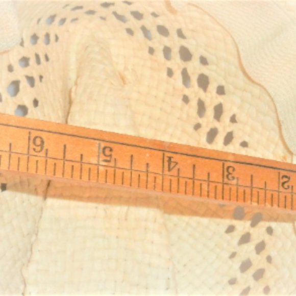 ST6IN Solargears Headwear Woman's STRAW HAT Cowboy Hat Woman's Sun Hat Mountain - Picture 4 of 7